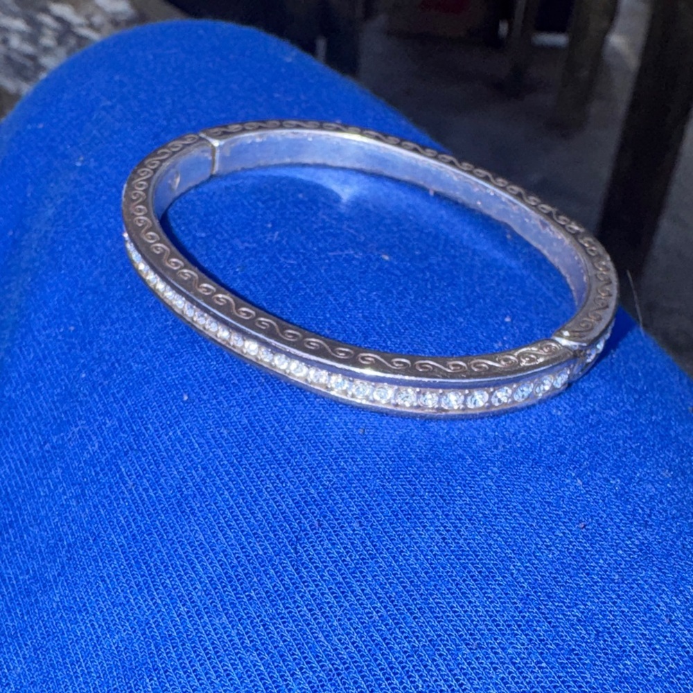 Brighton Silver Bracelet with Crystal Accents